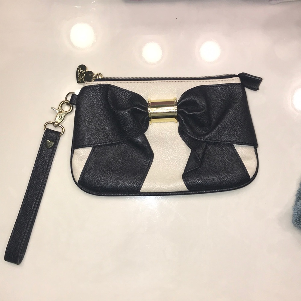 Betsey Johnson Bow Wristlet